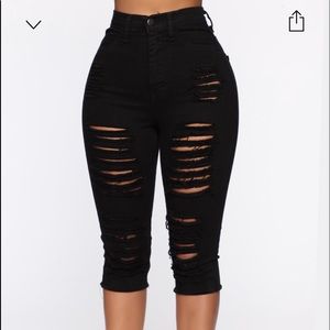 Fashion nova denim shorts